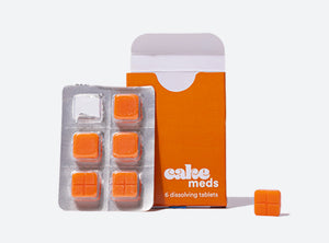 Cake ED Meds. 6 Dissolving Tablets for Erectile Dysfunction.