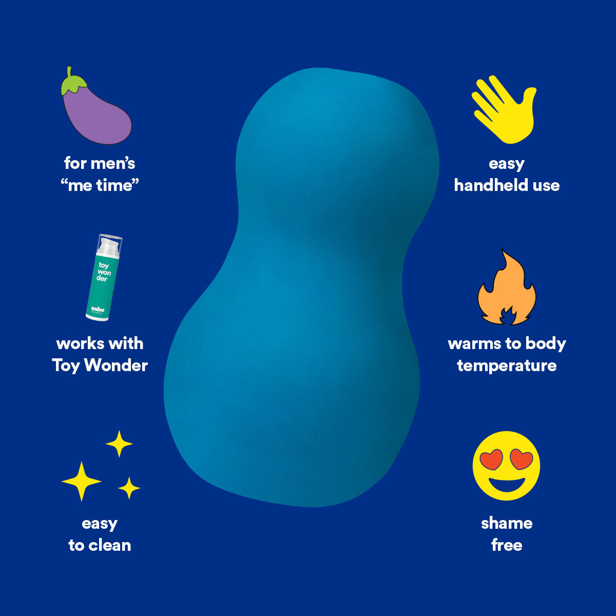 Stroker Penis Massager Toy Hello Cake